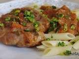 Osso bucco à la milanaise à la gremolata