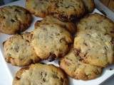 Cookies aux trois chocolats qui rendent unanimes