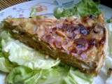 Quiche au thon et aux amandes