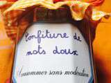 Confiture de mots doux