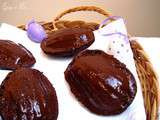 Madeleines au chocolat de Christophe Felder