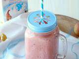 Pink coconut smoothie aux litchis