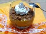 Pumpkin pie en verrine { Défi Thanksgiving }