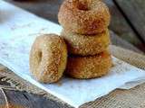 Pumpkin spice donuts { Cuisson au four }