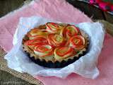 Tartelettes aux bouquets de pommes roses { Octobre Rose }