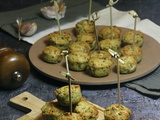 Boulettes apéro épinards et pesto