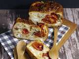 Cake au yaourt, tomate et féta