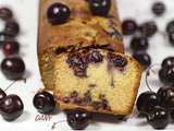 Cake aux cerises aux deux chocolats