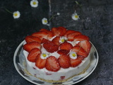 Cheesecake aux fraises sans cuisson