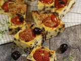 Clafoutis tomates olives