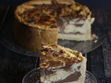 Flan marbré vanille chocolat