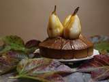 Gâteau d’épices et poires au caramel