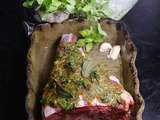 Gigot d’agneau aux herbes