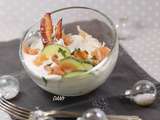 Homard à la chantilly de saumon fumé