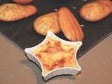 Madeleines au fenouil et petites crèmes brulées au comté