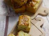 Petits cakes aux poires roquefort et chorizo