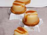 Petits entremets lemon curd au caramel salé