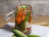 Pickles de mini concombres