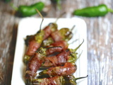 Piments au lard et au fromage frais