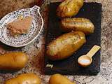 Pommes de terre farcies au foie gras