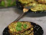 Röstis de courgette à la tome d’alsace