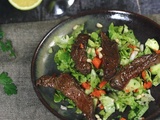 Salade d’onglet à l’asiatique