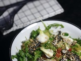 Salade de sardines MARINÉES roquette et pommes de terre