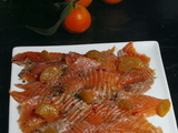 Saumon gravlax à la clémentine