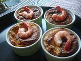 Soufflé poisson crevettes