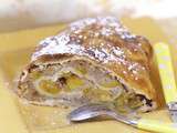 Strudel croquant aux mirabelles