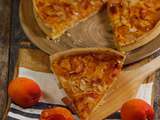 Tarte à la compotée d’abricots vanillés