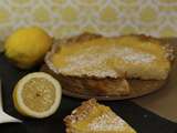 Tarte amandine citron