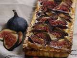 Tarte aux figues à la crème pistache