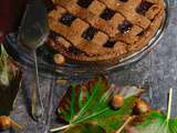 Tarte linzer aux framboises