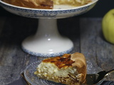 Tarte sablée fondante aux pommes caramélisées