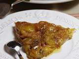 Tatin aux mirabelles et citron vert