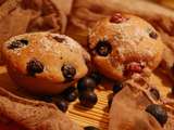 Clipounets; petits moelleux aux fruits rouges | Recettes de cuisine gourmandes healthy | Epicure