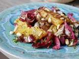 Salade d’oranges sanguines et raddichios au sumac