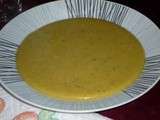 Veloute de patidou au cumin