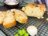 Cake Végan aux Pignons - Ail et Fines Herbes