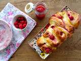 Brioche aux framboises