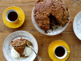 Gâteau aux pommes et farine de sarrasin