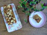 Pain perdu qui s’est retrouvé dans un cake aux pommes