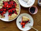 Tarte rustique aux fraises