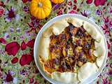 Tarte rustique et salade d’automne