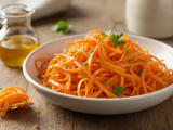 Carottes râpées vinaigrette : la recette simple et savoureuse