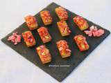 Minis lingots de miel et pralines roses