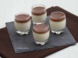 Panna cotta vanille chocolat