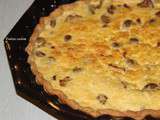 Quiche jambon champignons