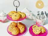 Cookies au pralin et chocolat